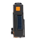 Extralink EX.93746 RADIO AWARYJNE SOLARNE Z KORBKA DYNAMO POWERBANK 4000MAH Z LATARKA SOS SR-4000 Przenośny Analogowy