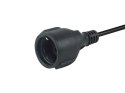 Equip 112183 kabel zasilające Czarny 10 m CEE7/7 CEE7/3