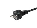 Equip 112183 kabel zasilające Czarny 10 m CEE7/7 CEE7/3