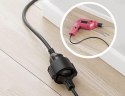 Equip 112183 kabel zasilające Czarny 10 m CEE7/7 CEE7/3