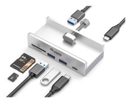 Equip 128968 huby i koncentratory USB 3.2 Gen 1 (3.1 Gen 1) Type-A 5000 Mbit/s Aluminium
