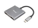 Equip 133484 stacja dokująca Przewodowa USB 3.2 Gen 1 (3.1 Gen 1) Type-C Srebrny