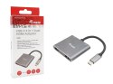 Equip 133484 stacja dokująca Przewodowa USB 3.2 Gen 1 (3.1 Gen 1) Type-C Srebrny