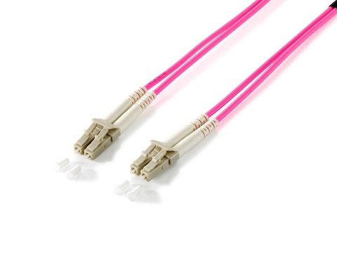 Equip 255517 kabel InfiniBand / światłowodowy 15 m LC Beżowy, Fioletowy
