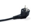 Equip 333313 rozdzielacz zasilania PDU 8 x gniazdo sieciowe 1U Czarny, Srebrny