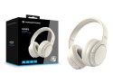 Conceptronic PARRIS03C słuchawki/zestaw słuchawkowy Przewodowy i Bezprzewodowy Opaska na głowę Muzyka Bluetooth Kremowy
