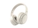 Conceptronic PARRIS03C słuchawki/zestaw słuchawkowy Przewodowy i Bezprzewodowy Opaska na głowę Muzyka Bluetooth Kremowy