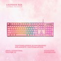 Deltaco Gaming GAM-021-RGB-P-DE klawiatura USB QWERTZ Niemiecki Różowy