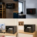 Extralink LITE 4U 10 280X310 WALL-MOUNTED RACKMOUNT CABINET BLACK Stojak wolnostojący/ścienny/podłogowy Czarny