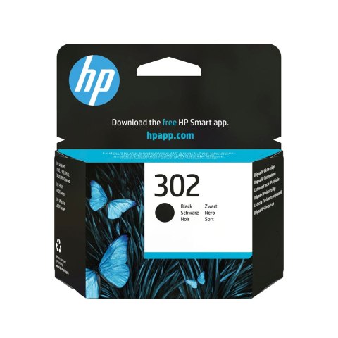 HP 302 SC Ink Black F6U66AE