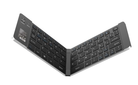 Inca IBK-579BT klawiatura Dom Bluetooth Metaliczny, Srebrny