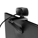 LogiLink UA0371 kamera internetowa 3 MP 1920 x 1080 px USB 2.0 Czarny, Srebrny