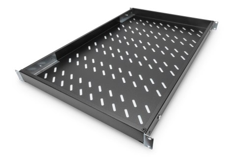 Digitus Półka ze zmiennymi szynami mocującymi do montażu stałego w szafach 483 mm (19")