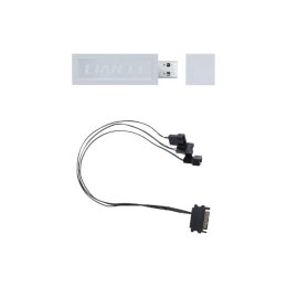 Kontroler Lian Li UNI FAN Wireless Controller V2.1 (RGB/LCD i wentylatorów) - biały