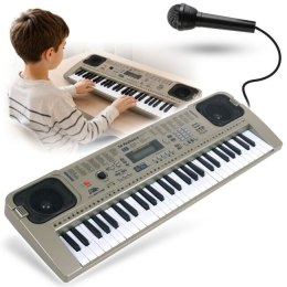 MQ 807 USB KEYBOARD elektroniczny edukacyjny szary