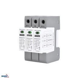 Ogranicznik przepięć 3P 8kA DC 1200V KLASY T1T2 SCHELINGER