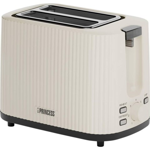 Princess Wave Toaster | 142337 | Power 930 W | Number of slots 2 | Housing material Plastic | Beige