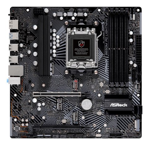Asrock B650M PG Lightning AMD B650 Gniazdo AM5 micro ATX
