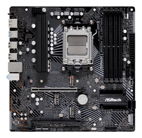 Asrock B650M PG Lightning AMD B650 Gniazdo AM5 micro ATX