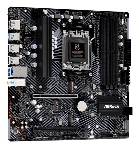 Asrock B650M PG Lightning AMD B650 Gniazdo AM5 micro ATX