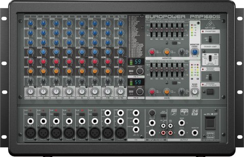 Behringer PMP1680S mikser audio 10 kan. 10 - 200000 Hz Czarny