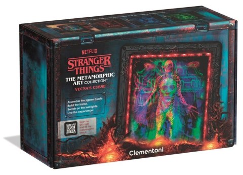 Clementoni The Metamorphic Art Collection - Stranger Things Puzzle układanka 520 szt. Telewizja/filmy
