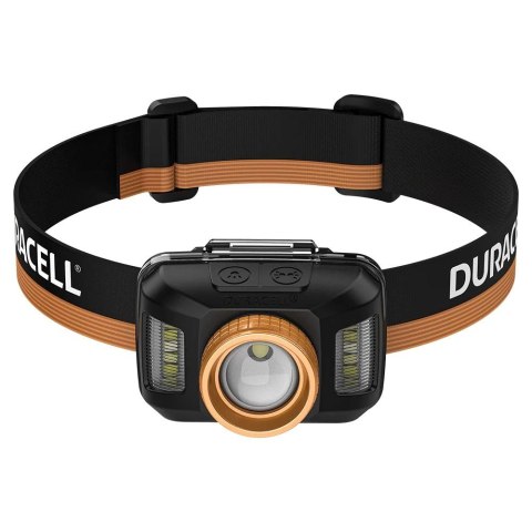 Duracell DH850R Gift Box Latarka czołowa Czarny, Pomarańczowy