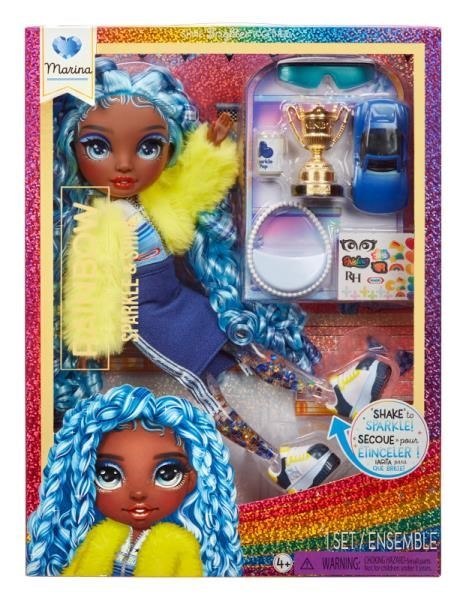 Rainbow High Sparkle & Shine Fashion Dolls - Marina (Blue)