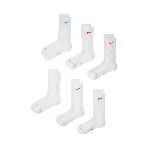 Skarpety Nike Everyday Elevated 6 par białe HQ8021 906 43-46