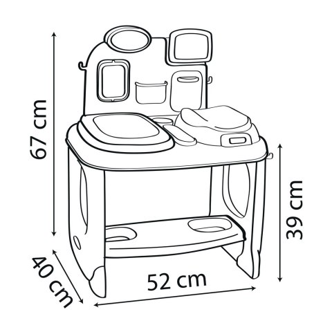 Smoby 7600240305 akcesorium dla lalek