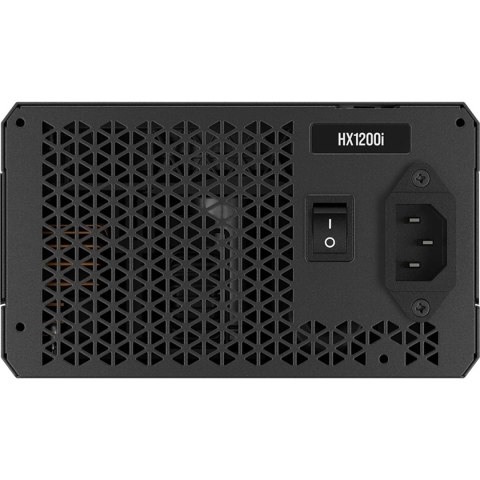 Corsair HX1200 moduł zasilaczy 1200 W 24-pin ATX ATX Czarny