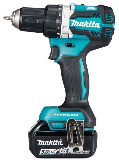 Makita DDF484RT3J wiertło 2000 RPM 1,8 kg Czarny, Niebieski, Srebrny
