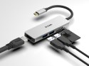 D-link- Hub USB-C-2xUSB,1xSD/microSD 1xHDMI