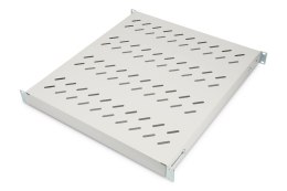 Digitus Półka ze zmiennymi szynami mocującymi do montażu stałego w szafach 483 mm (19