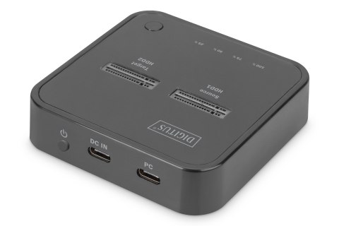 Digitus Podwójna stacja dokująca do dysków SSD M.2 NVMe z funkcją klonowania offline, USB-C™