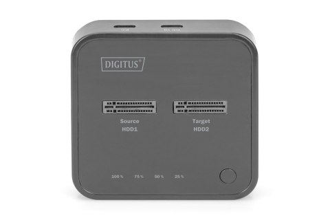 Digitus Podwójna stacja dokująca do dysków SSD M.2 NVMe z funkcją klonowania offline, USB-C™