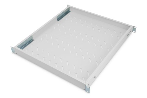 Digitus Półka ze zmiennymi szynami mocującymi do montażu stałego w szafach 483 mm (19")