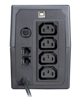 Orvaldi ID650IEC zasilacz UPS Technologia line-interactive 0,6 kVA 360 W