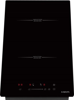 Płyta indukcyjna do zabudowy MPM-30-IM-18 szer. 29 cm | poziom mocy 1-9 | automatyczne czasowe wyłączniki ochronne | blokada rod