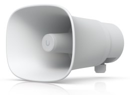 Zewnętrzny klakson Ubiquiti PoE 120 dB przeznaczony do pracy w każdych warunkach atmosferycznych