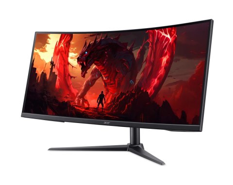Acer NITRO XZ0 XZ340CURW0bmiiphx monitor komputerowy 86,4 cm (34") 3440 x 1440 px Wide Quad HD LCD Czarny