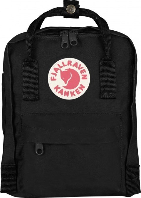 Fjällräven Kanken Mini plecak Czarny Vinylon