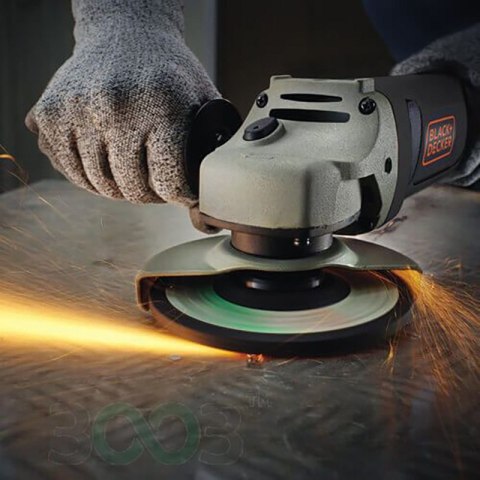 BLACK & DECKER KG1202K-QS Szlifierka kątowa bezszczotkowa 1200W 125 mm 11000 RPM, 24 mies. gwarancji