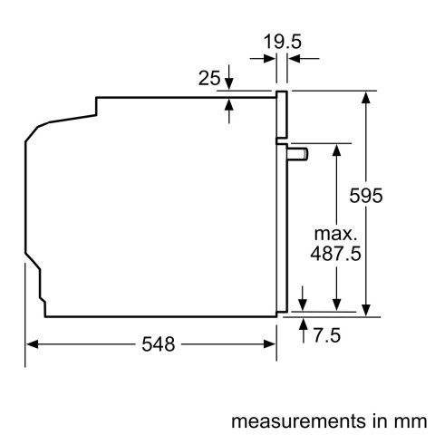 Bosch HBA2340B0 Piekarnik do zabudowy A 71 L Czarny 60 cm 24 miesiące gwarancji