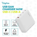 Digitus Ładowarka GaN 140W 3x USB-C + 1x USB-A DA-10305 biała