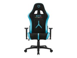 Fotel gamingowy Onex STC Alcantara L Series czarno-niebieski - Air Suede, PVC, nylonowe kółka, metalowa konstrukcja, regulowane 