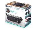 Grill multifunkcyjny Gorenje GCG2000M w kolorze czarnym z wskaźnikiem temperatury i odprowadzaniem tłuszczu