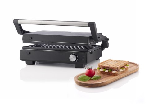 Grill multifunkcyjny Gorenje GCG2000M w kolorze czarnym z wskaźnikiem temperatury i odprowadzaniem tłuszczu