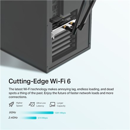 Karta Sieciowa TP-LINK Archer TX20E AX1800 Wi-Fi 6 z Bluetooth 5.2 PCIe Adapter