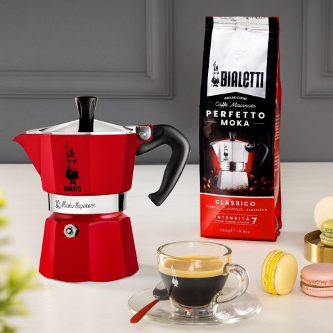 Kawiarka BIALETTI Moka Express (kolor czerwony)